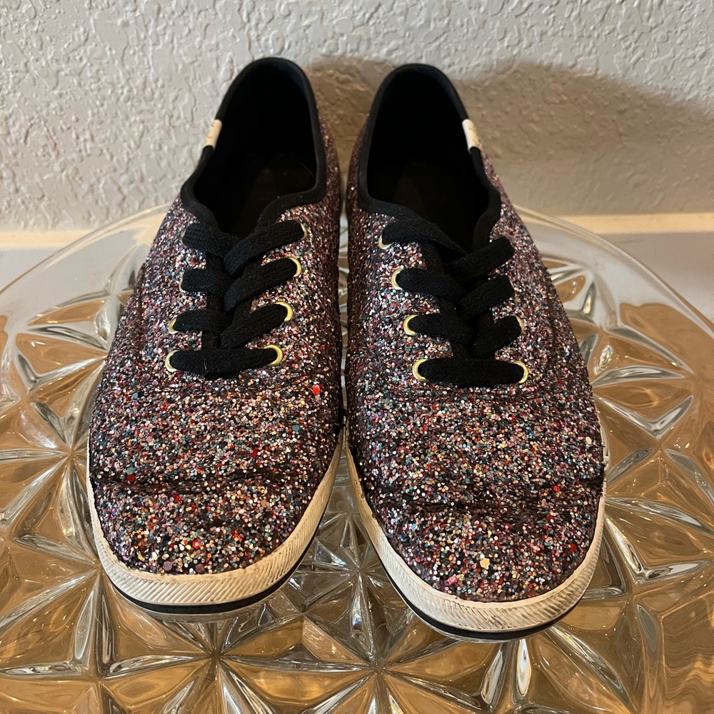 Kate Spade glitter sneakers size 9